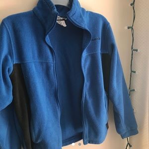 Blue Columbia fleece